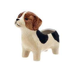 Loyal Beagle Puppy Planter