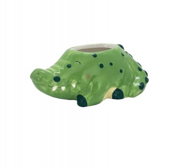 Crocodile pot