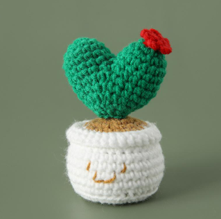 Cactus Love Chrochet - Green