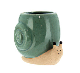 Cheerful Snail Planter Pot